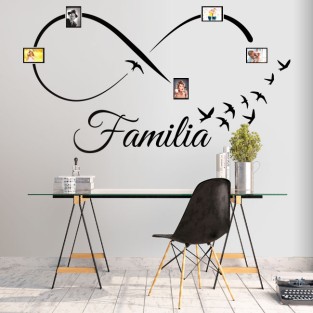 Vinilos adhesivos infinito fotos familia aves Vinilos adhesivos infinito fotos familia aves